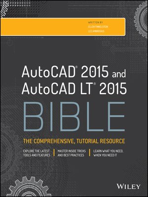 cover image of AutoCAD 2015 and AutoCAD LT 2015 Bible